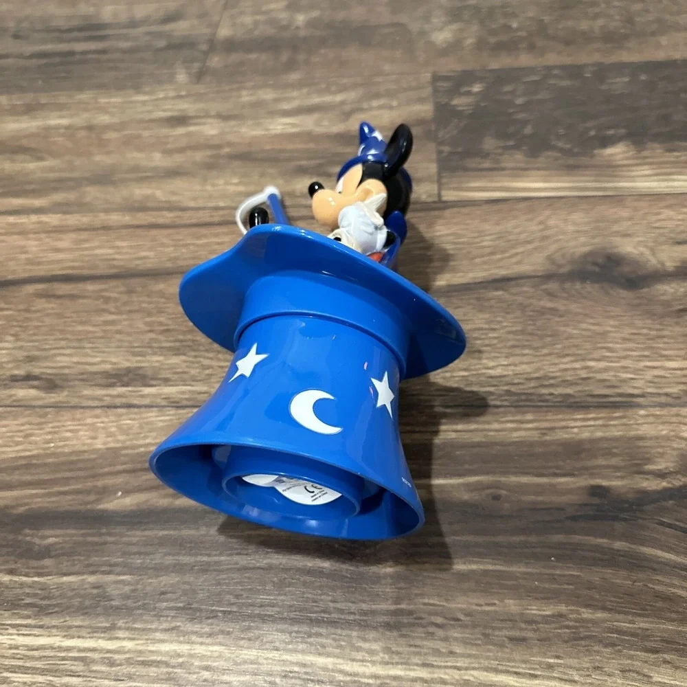 Vintage Ringling Bros. Mickey Mouse & Pluto Fantasia Water Bottle Heavy‎ Plastic
